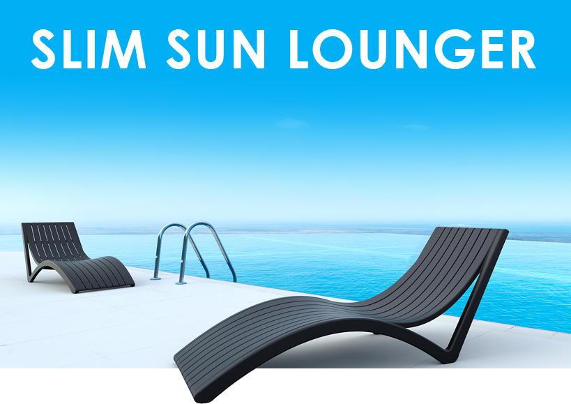 Slim Sun Lounger