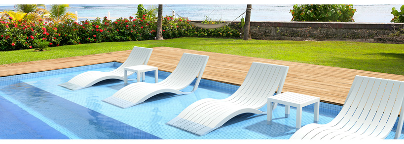 Slim Sun Lounger
